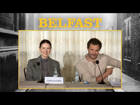 Belfast stars Caitríona Balfe & Jamie Dornan highlights | LA Press Conference