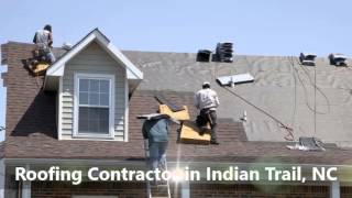 preview picture of video 'Roofing Contractor Indian Trail NC Trudells Roof Repair'