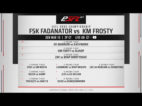 ESFL 157 - FSK Fadanator vs KM Frosty; EK Warrior vs EasyWork & MORE