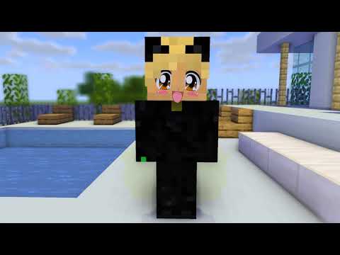MONSTER SCHOOL :CHICKEN WING MEME CAT NOIR - Minecraft Animation