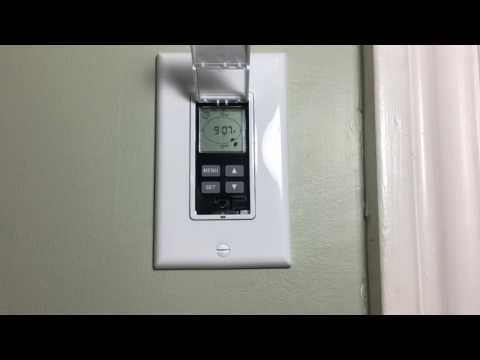 How to program a Leviton "vizia+" to turn on at sunset and off at sunrise