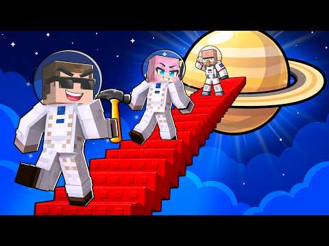I Spent $9,678,654 In Roblox Build Stairs till Saturn..