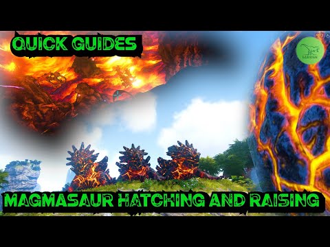 How To Steal, Hatch And Raise Magmasaur Eggs - Ark Quick Guides - 2021 - Tips And Tricks