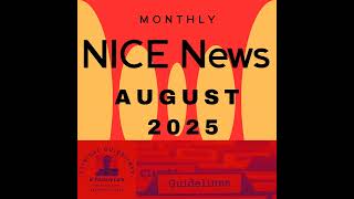 Podcast - NICE News - August 2025 including draft NICE guideline on diabetes