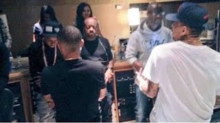 Wizkid &amp; Chris Brown - African Bad Gyal Studio Session