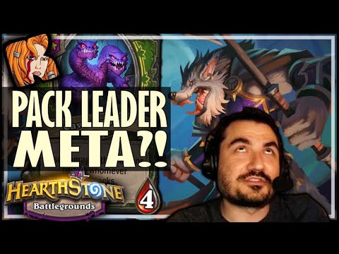 ALWAYS TAKE PACK LEADER! - Hearthstone Battlegrounds