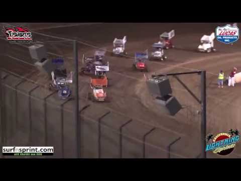 Highlights: California Lightning Sprints at Perris Auto Speedway - May 28, 2016