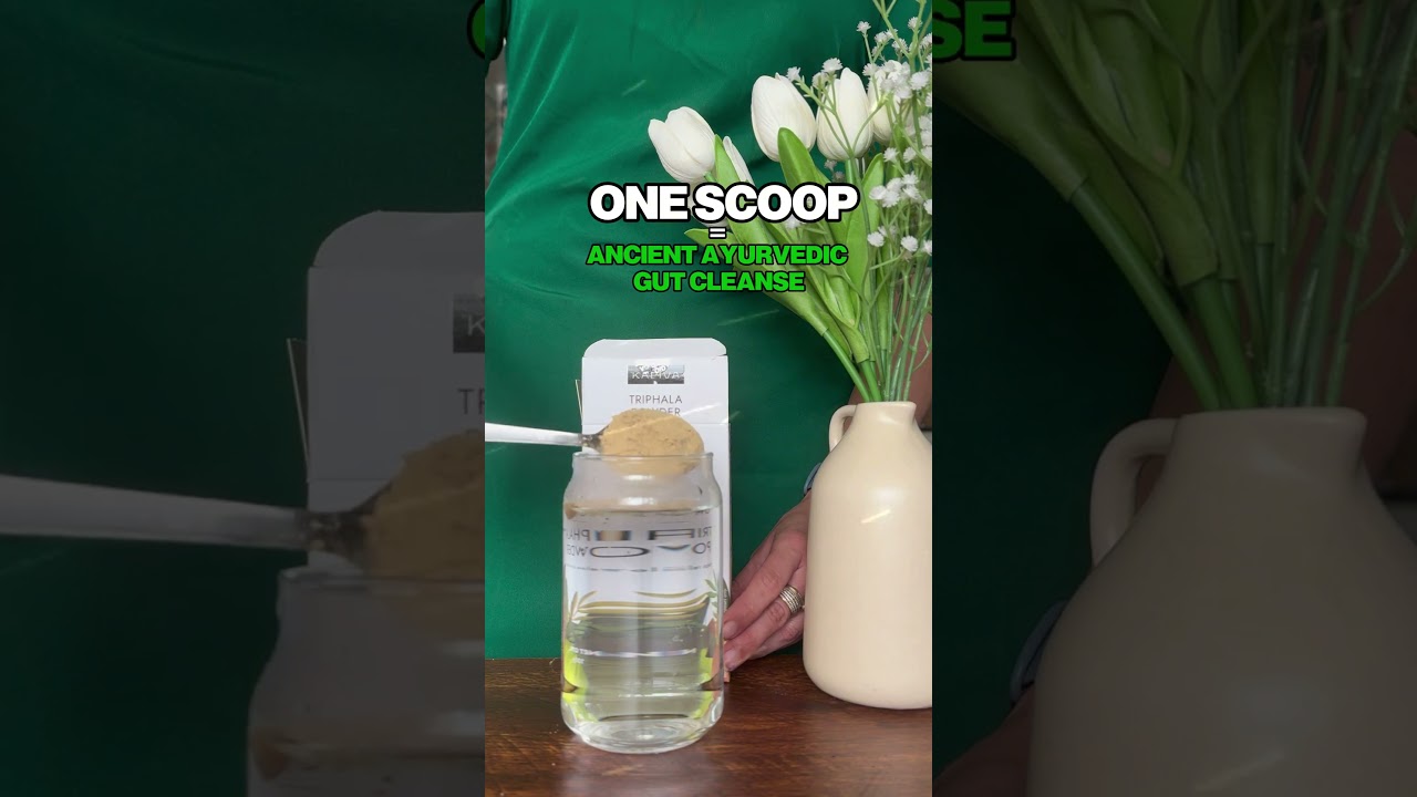 Feeling bloated, sluggish, or irregular? Triphala’s got you.