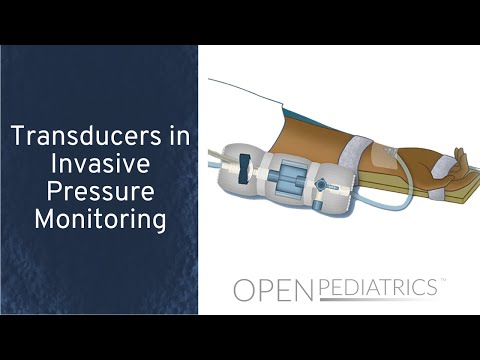 Transducers in invasive pressure monitoring system