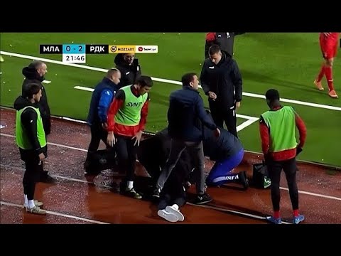 Coach Mladen Zizovic Collapses And Dies At Radnicki 1923 Vs FK Mladost Lučani in Serbia top flight