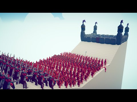 MEDIEVAL CASTLE vs EVERY FACTION - Totally Accurate Battle Simulator TABS