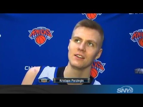 Kristaps Porzingis says Knicks fans are better than Nets fans