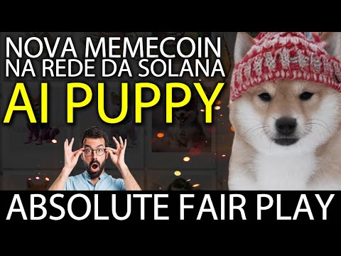 AI PUPPY NOVA MEMECOIN NA REDE DA SOLANA