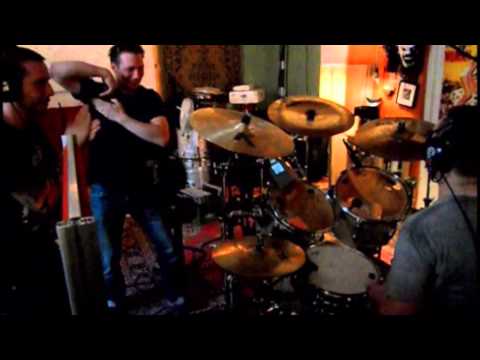 Rentokiller - Man Cave, cymbal-choke drum recording