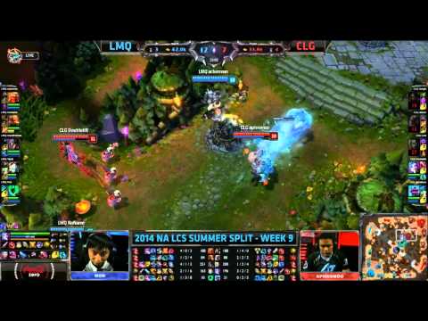 NA LCS 2014 Summer Split W9 - Top 10 Plays