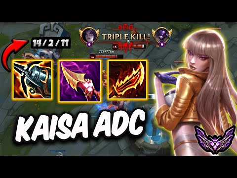 Kaisa vs Miss Fortune ADC (55% WINRATE) Korea Master 187 LP | Patch 25.17