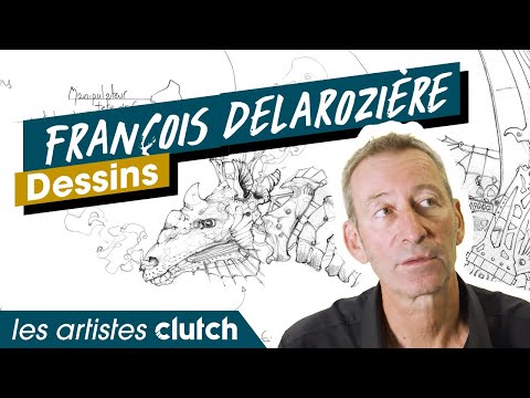 LES ARTISTES - FRANÇOIS DELAROZIÈRE, LA MACHINE A DESSINS