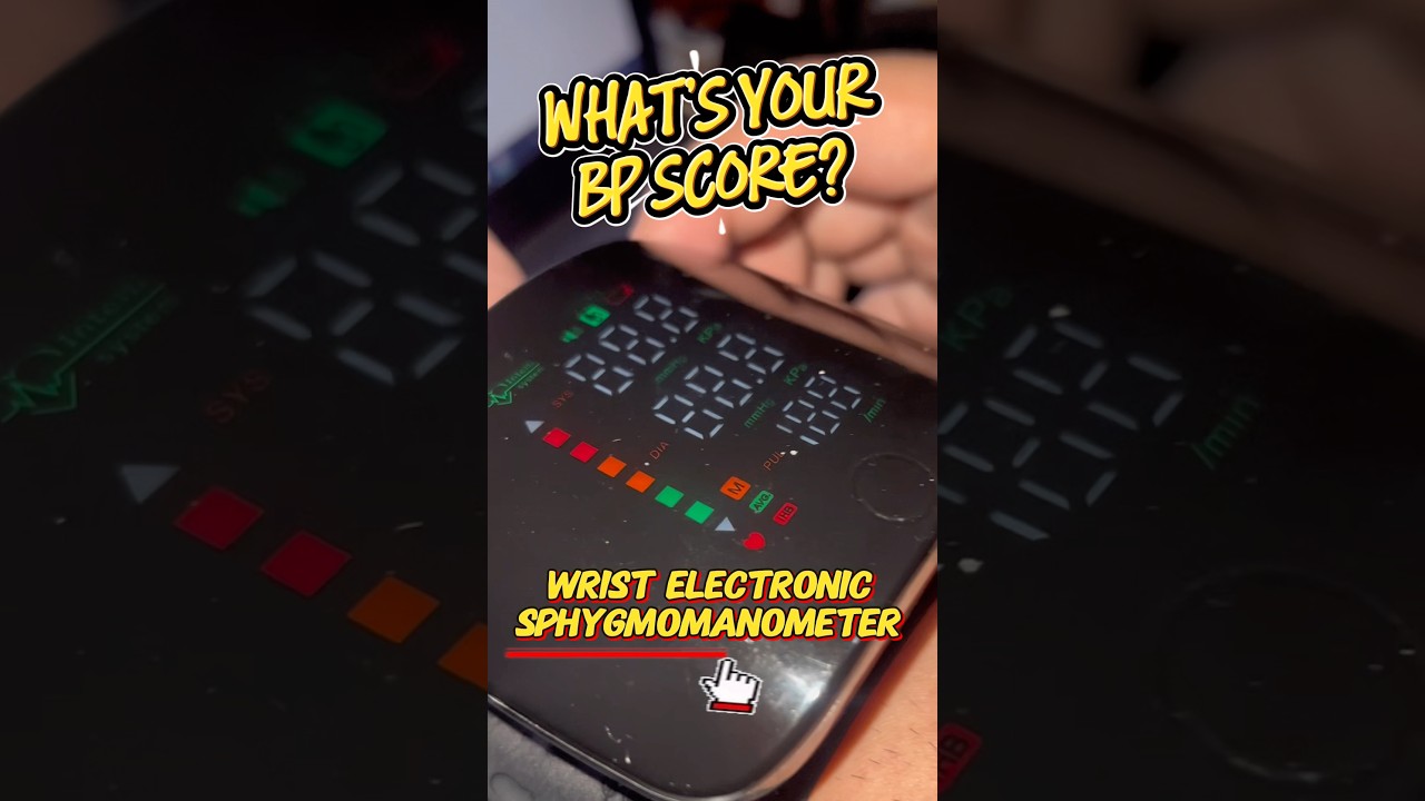 DO YOU KNOW YOUR BLOOD PRESSURE?  THIS DEVICE HELPS ME MONITOR WHEN ITS TIME TO TAKE MEDICINE