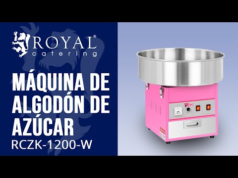 vídeo - Máquina de algodón de azúcar - 52 cm - 1200 W
