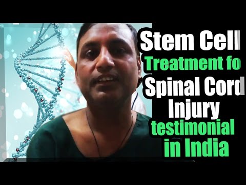 Stem Cell Treatment for Spinal Cord Injury in India | Testimonial