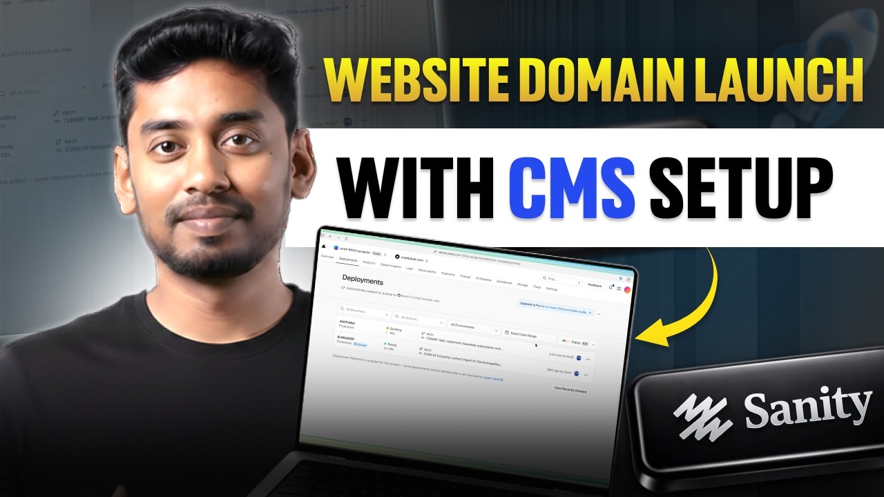 How to Build a CMS Website with Next.js & Sanity (2026 Guide)