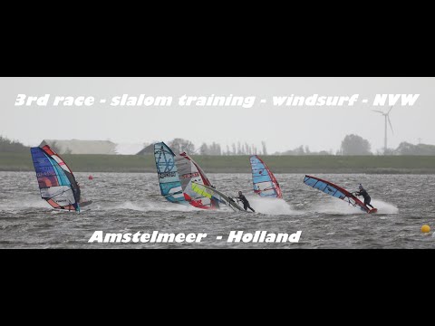 Another windsurf slalom training race Amstelmeer S2Maui NVW FMX duotone neil pryde avanti