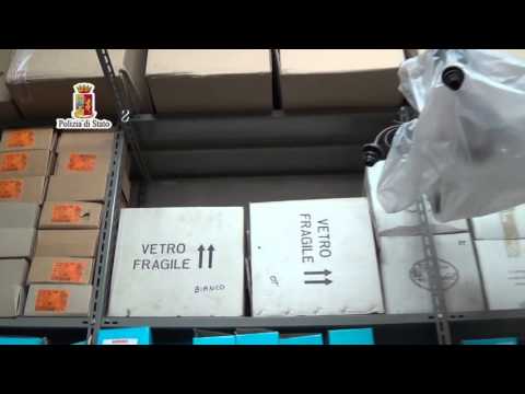 Palermo sequestrata merce rubata