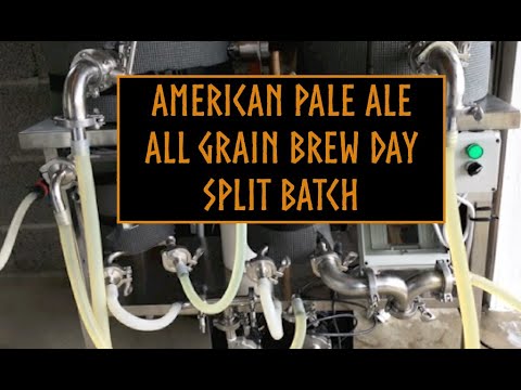 American Pale Ale Split Batch Brew Day