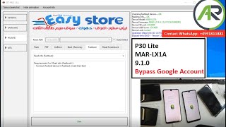 P30 Lite MAR-LX1 9.1.0 bypass google account