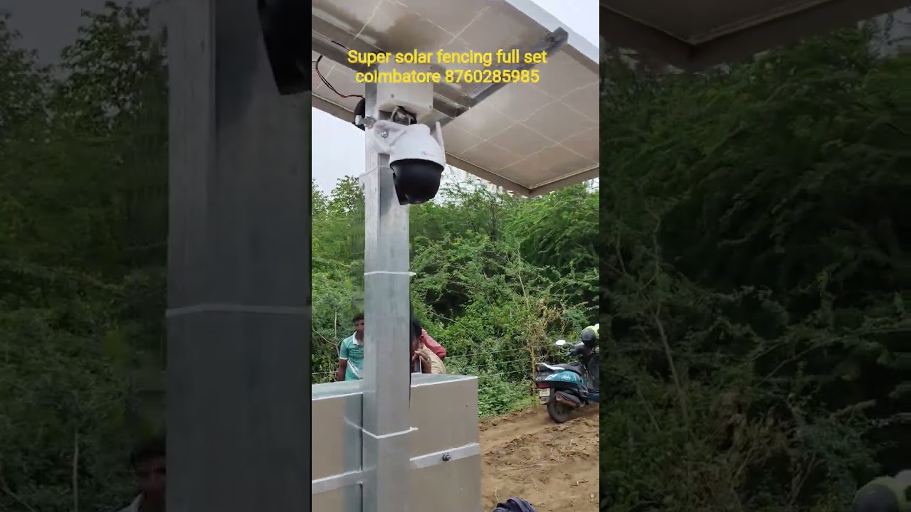 Solar Powered Electric Fence