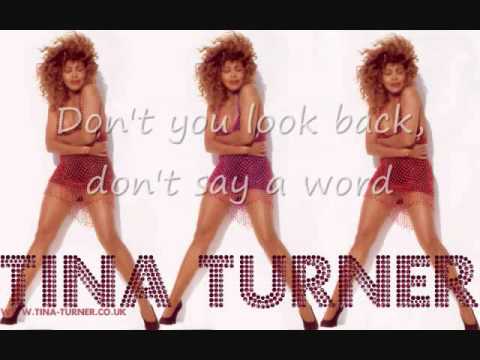 Tina Turner ~ I Will Be There ~ Lyrics on screen