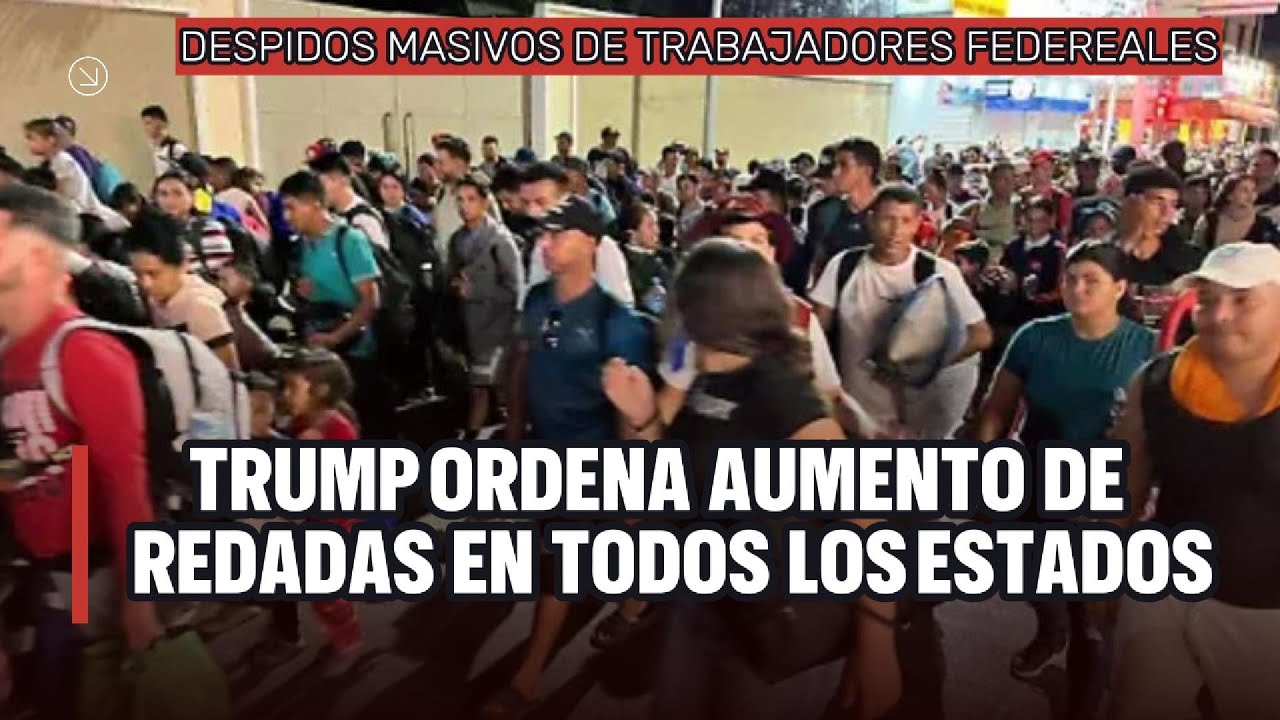 Viene aumento de redadas de migrantes indocumentados en todos los Estados de USA