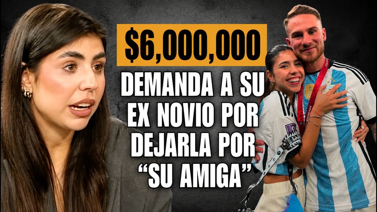 INFLUENCER DEMANDÓ a SU EX NOVIO, UN JUGAR ARGENTINO por HABER TERMINADO con ELLA, le pide 6 MIL...