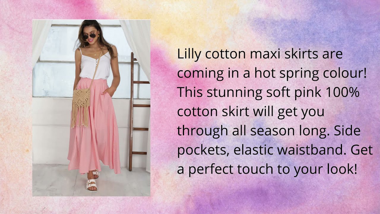 Boho Maxi Skirt Australia - Luxe at Hart