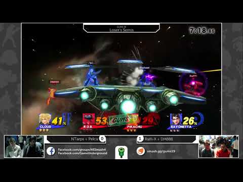 GUMS 19 Doubles (Loser's Semis) - NTarps + Pelca vs Raffi-X + DM888