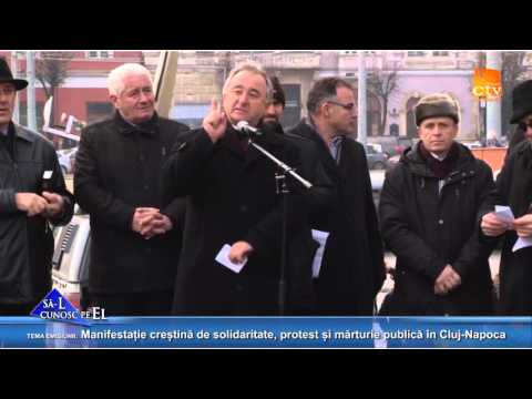 SCPE 479 - Manifestatie crestina de solidaritate, protest si marturie publica in Cluj-Napoca