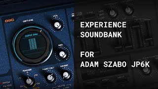 Video thumbnail for CFA-Sound Experience - Adam Szabo JP6K Soundset by CFA-Sound