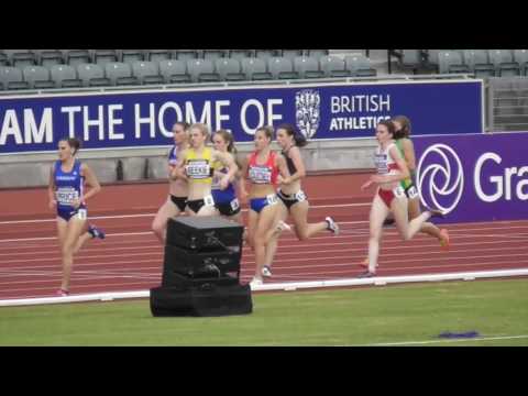 1500m women heats British Championships 01072017