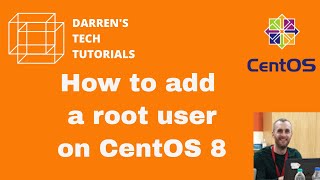 YouTube Thumbnail for How to add a root user on CentOS 8