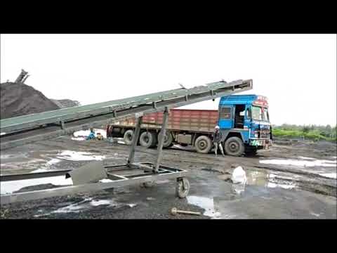 Plastic sigma truck loader conveyor