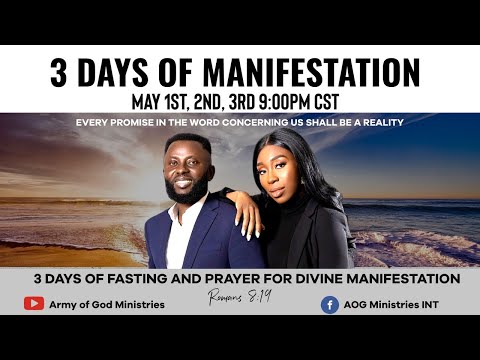 Day 2 of 3 Days of Manifestation | Anointing for Manifestation