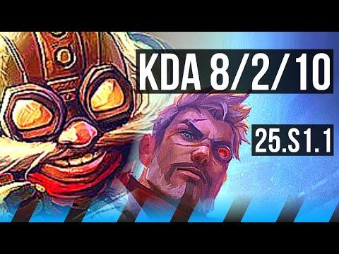 CORKI vs JAYCE (MID) | 8/2/10 | KR Grandmaster | 25.S1.1