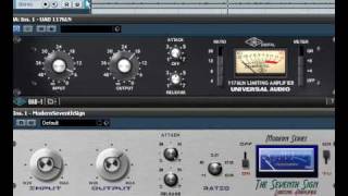 Video thumbnail for UAD 1176LN vs Antress Seventh Sign. by SSL9000Down