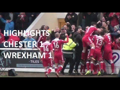 HIGHLIGHTS Chester 1 Wrexham AFC 1