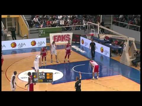 HKK Siroki Primorka - KK Crvena Zvezda 80:79 (1.kolo ABA liga 2013/14)