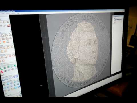 Doing digital sculpting for US coins