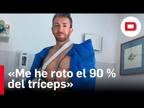 Pablo Motos, operado de urgencia: «Me he roto el 90 % del tríceps»