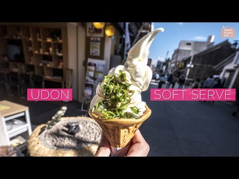 SUPERTRAVELME - Udon Soft Serve in Kagawa, Japan