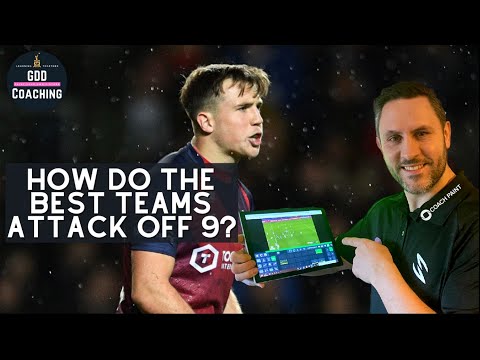 Making Attack Shape off 9 Work - Rugby Analysis - Bristol v Bath 2021 Analysis by GDD Coaching