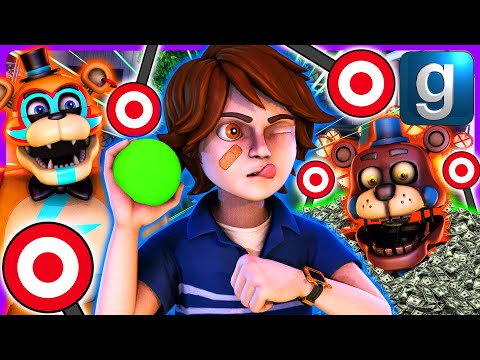 Gmod FNAF | Glamrock Freddy And Gregory Go To The Carnival!
